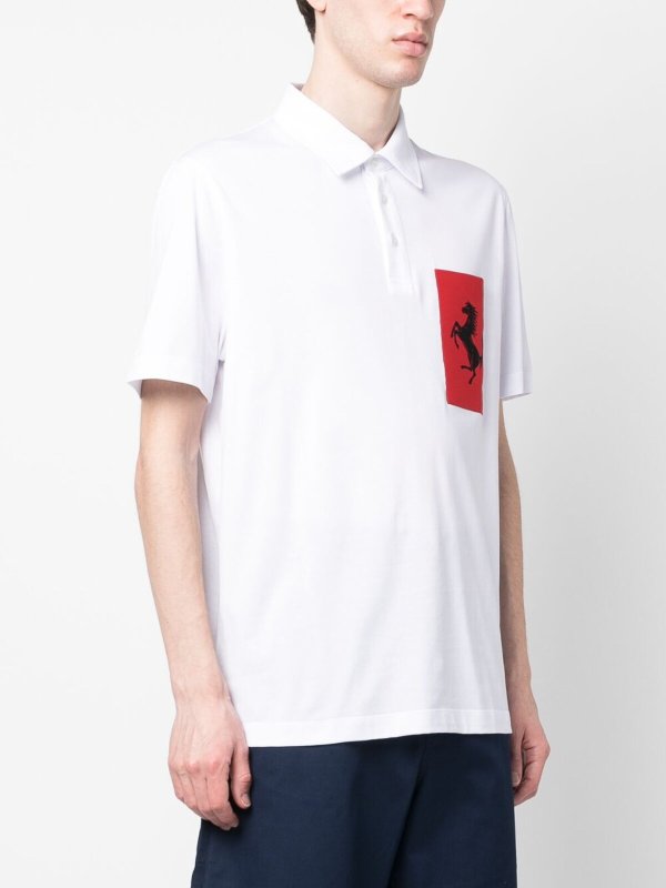 The Best Shops FERRARI: Polos - Polo - Blanco