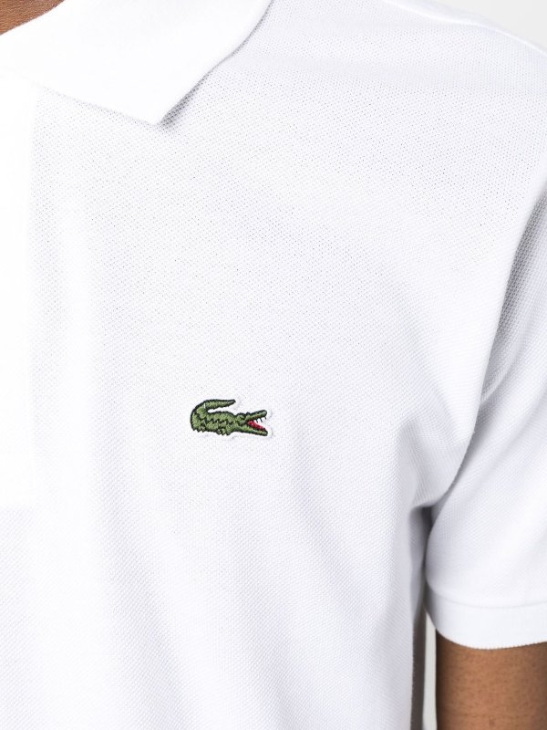 ラコステ　ポロシャツ　白　USS FR3 ラコステ ポロシャツ 白 USS FR3 Lacoste ポロシャツ - 白