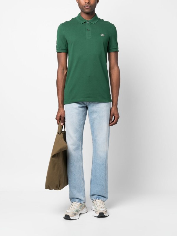 LACOSTE: polo shirts online - Logo-patch polo shirt