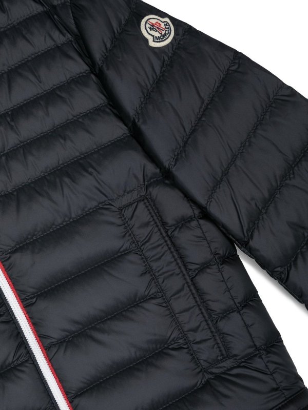 iKRIX MONCLER JR: padded jackets - Logo-patch zip-up down jacket