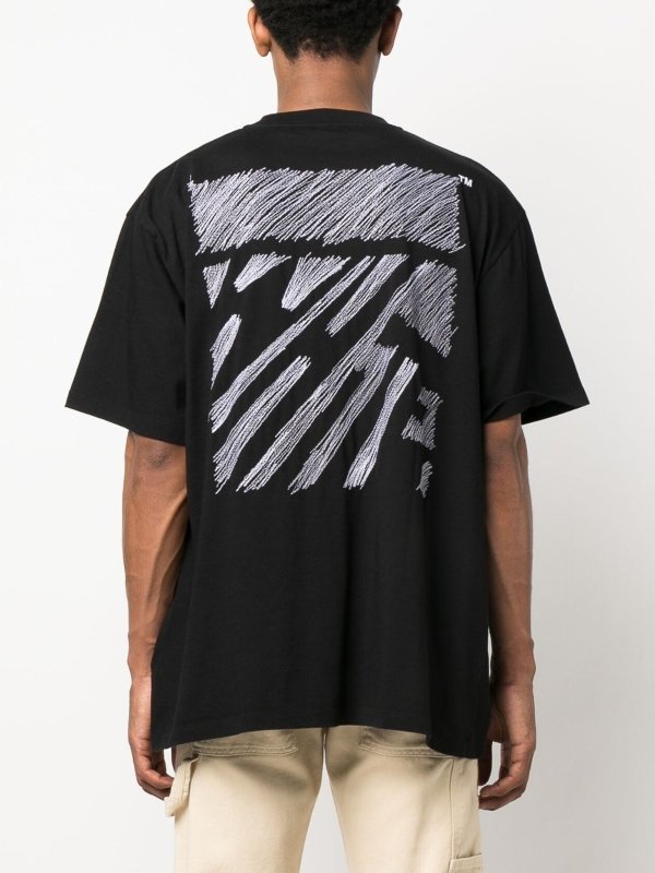 OFF-WHITE: ストレートジーンズ online - ストレートジーンズ - 黒