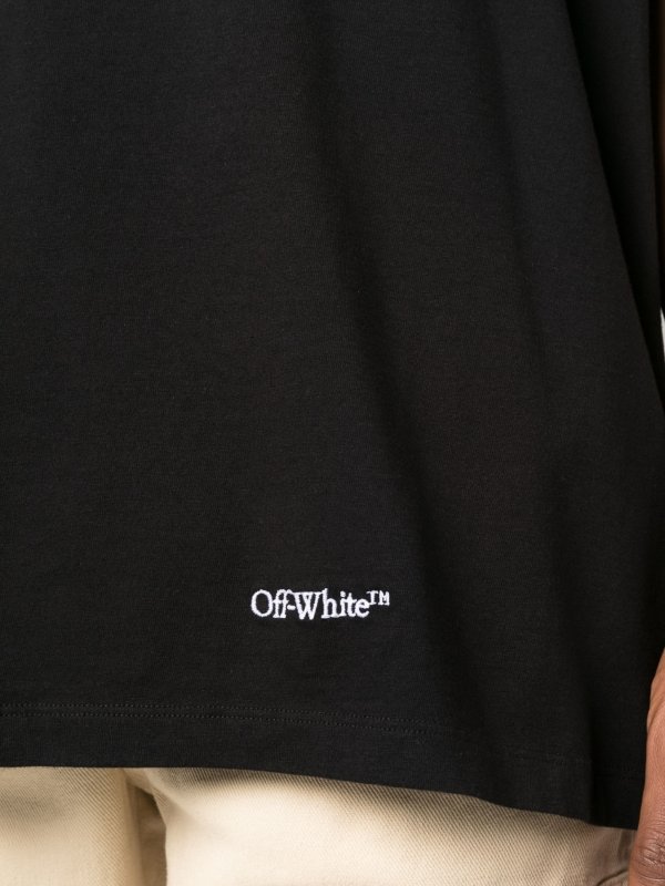 OFF-WHITE buy online ストレートジーンズ - 黒