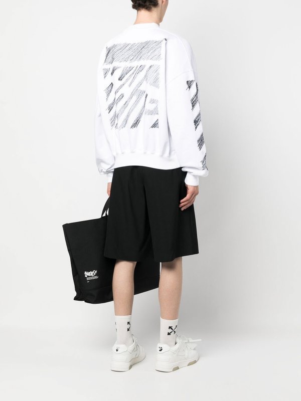 iKRIX OFF-WHITE: Strickpullover mit Rundhalsausschnitt - Rundhalspullover - Weiß