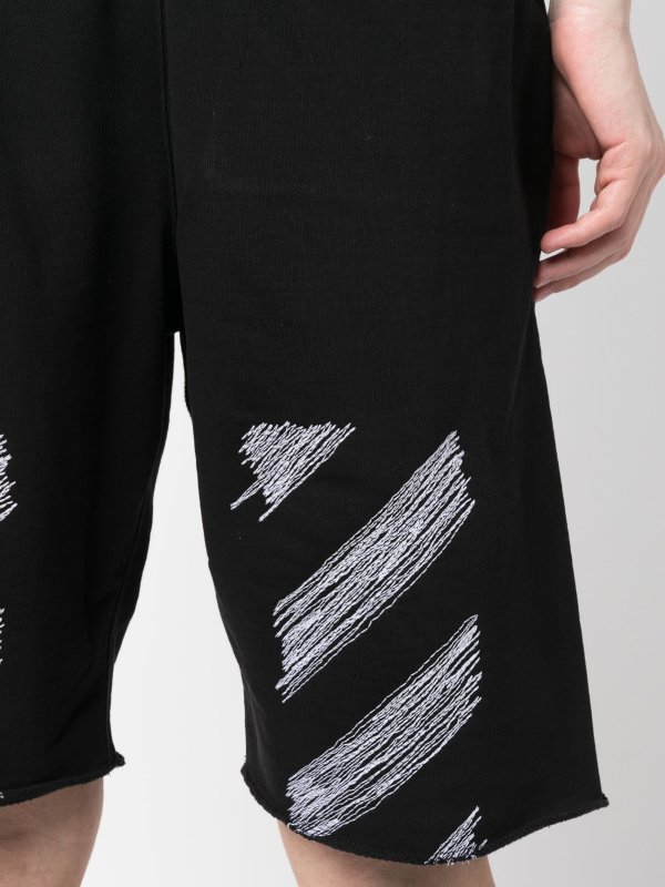 Shorts - Negro shop online: OFF-WHITE