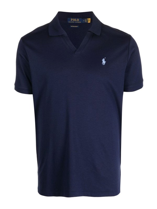 POLO RALPH LAUREN: ポロシャツ - ポロシャツ - ブルー