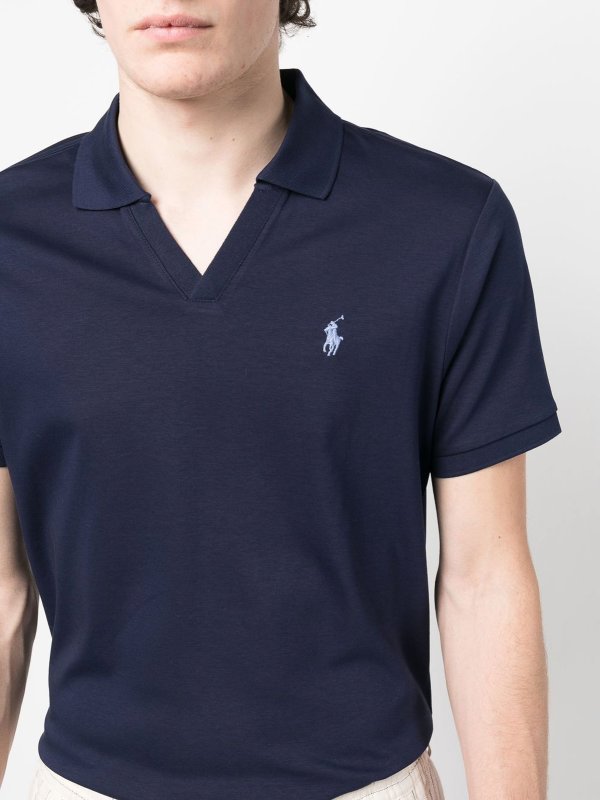 ポロシャツ - ブルー shop online: POLO RALPH LAUREN