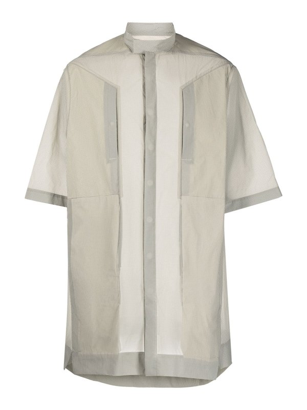 RICK OWENS: Camisas - Blazer - Gris