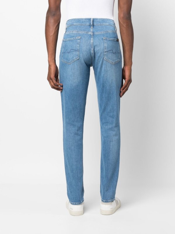Straight Leg Jeans - Blau shop online: SEVEN