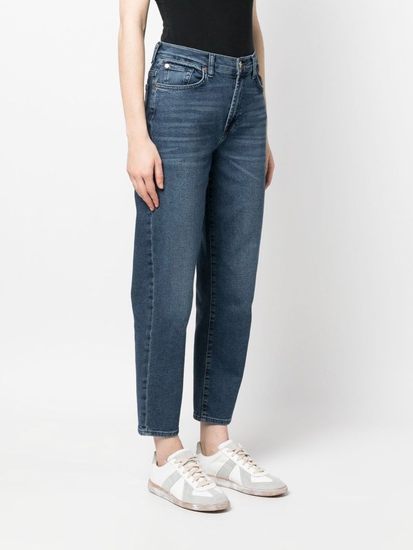 SEVEN: straight leg jeans online - Straight-leg cropped jeans