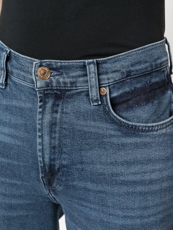 SEVEN buy online Straight-leg cropped jeans