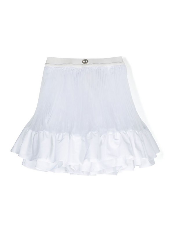 TWINSET: ニーレングススカート＆ミディ丈 online - 膝丈/ミディスカート - 白