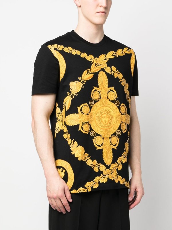 Jean Droit - Noir shop online: VERSACE