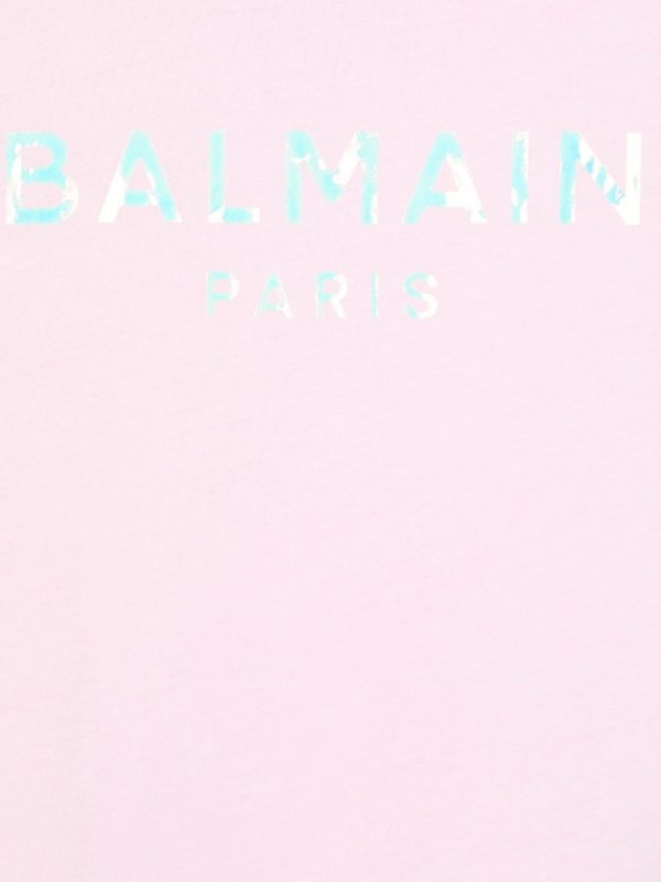 The Best Shops Balmain: Tシャツ - ストレートジーンズ - ヌードカラー