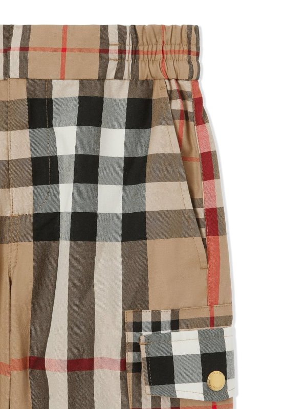 BURBERRY: casual trousers online - Tartan pants