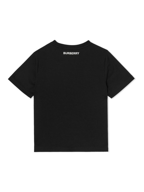 BURBERRY: Tシャツ online - ストレートジーンズ - 黒