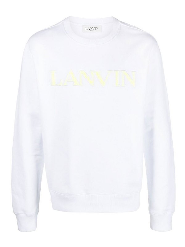 LANVIN: Sweatshirts & Pulls - Pull Col Rond - Beige