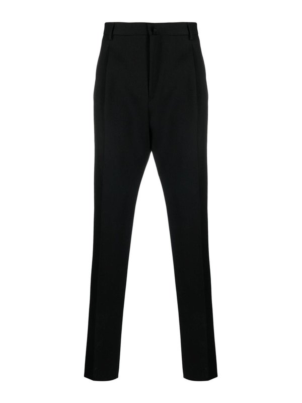 LANVIN: Straight Leg Jeans - Straight Leg Jeans - Schwarz