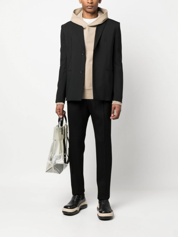 LANVIN: Straight Leg Jeans online - Straight Leg Jeans - Schwarz