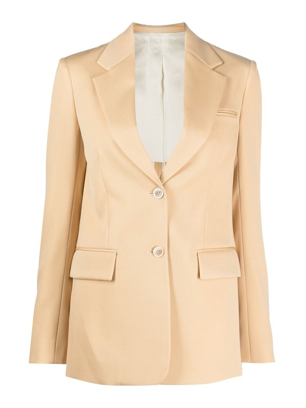 LANVIN: Vestes de costume - Blazer - Beige