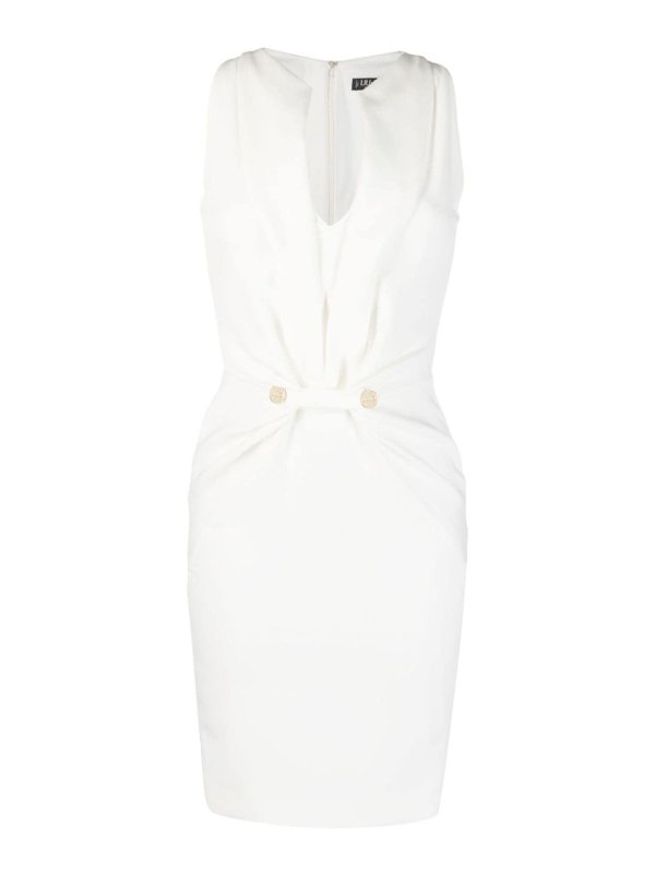 Liu Jo: ニーレングスドレス - 膝丈ドレス - 白