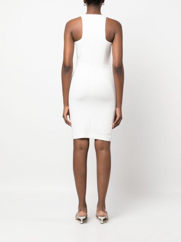 膝丈ドレス - 白 shop online: Liu Jo