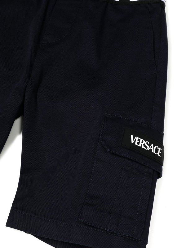 VERSACE YOUNG: Hosen Shorts online - Shorts - Blau