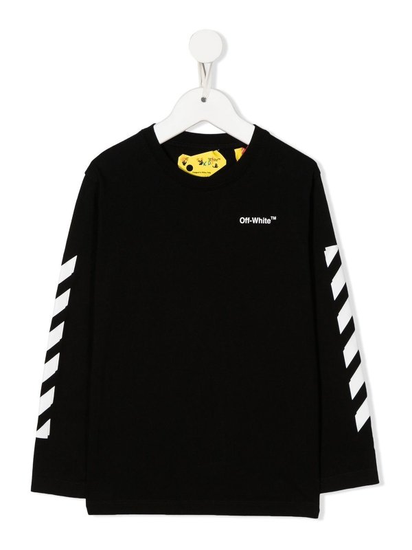 & Sweaters Off-White Logo-print detail sweatshirt OBAA002C99JER0011001
