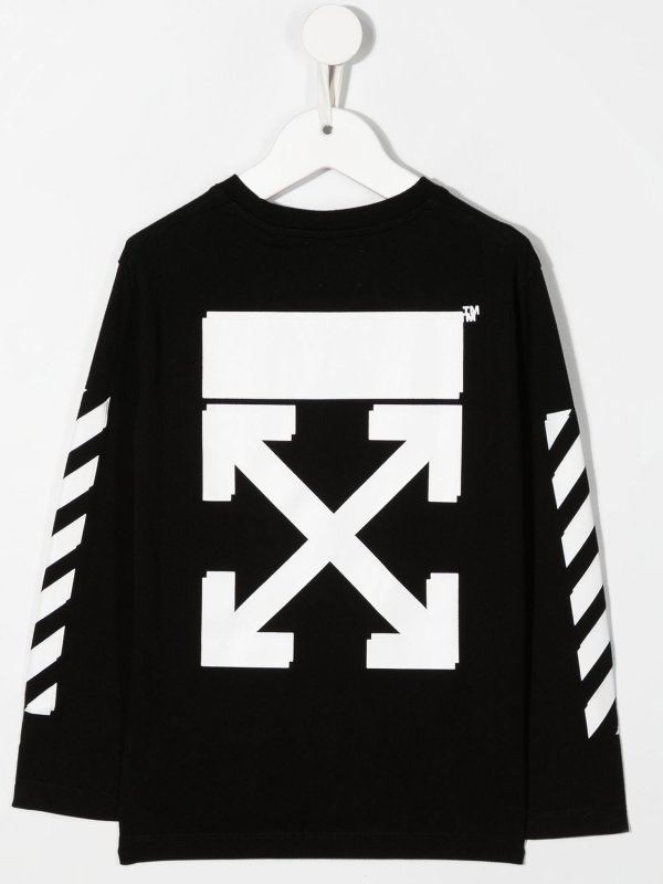 & Sweaters Off-White Logo-print detail sweatshirt OBAA002C99JER0011001