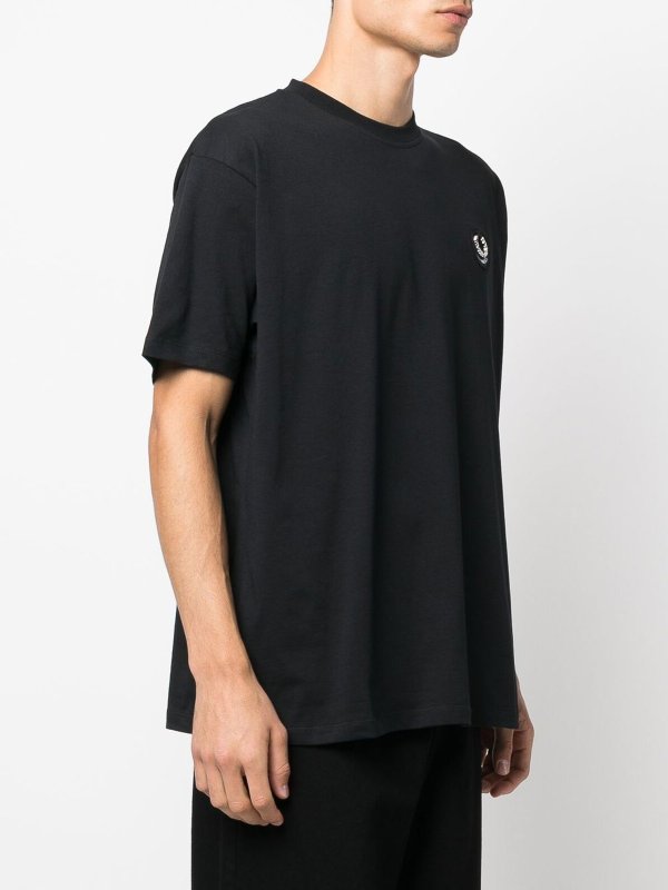 FRED PERRY: t-shirts online - Logo-patch short-sleeved t-shirt