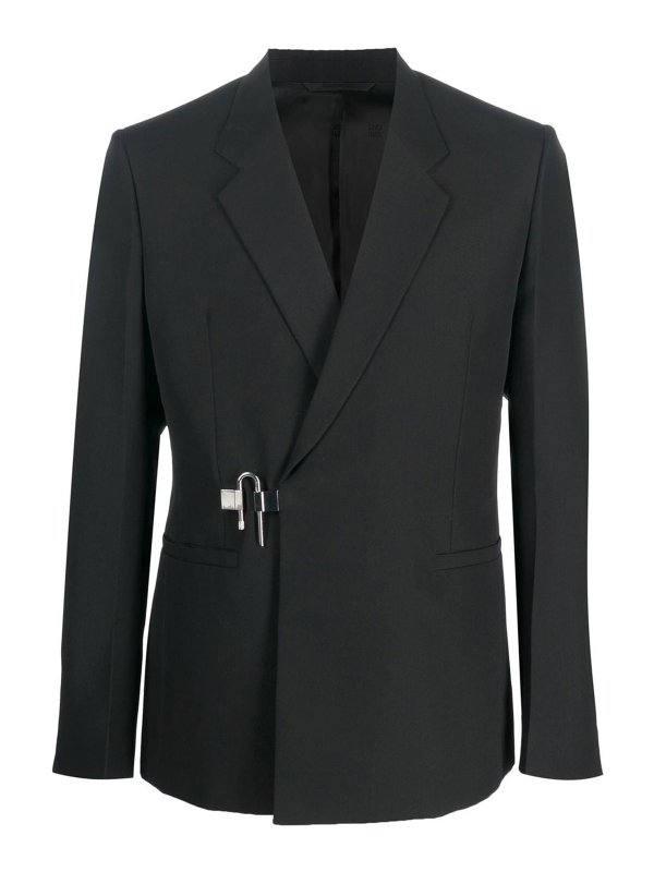 GIVENCHY: Blazer - Blazer - Schwarz