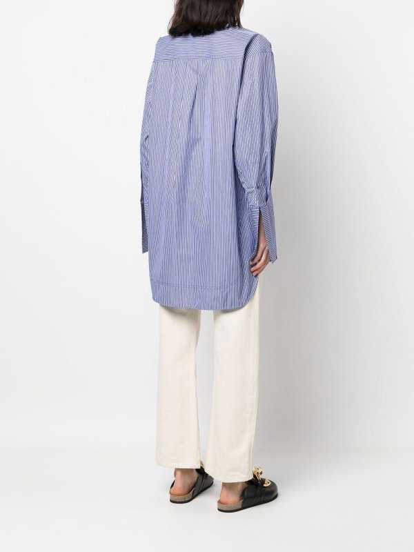 LOEWE: シャツ online - カジュアルジャケット - ブルー