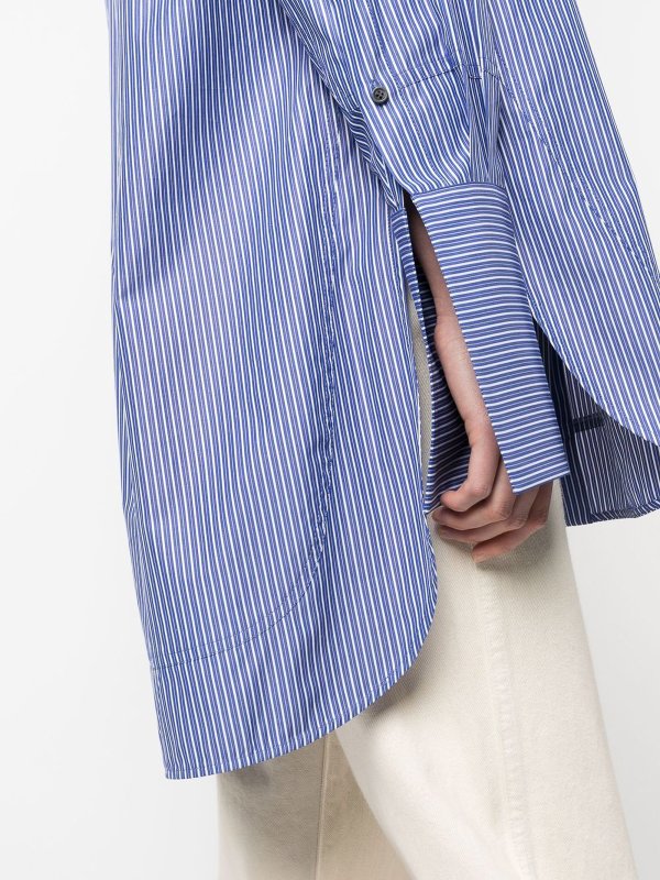 iKRIX LOEWE: シャツ - カジュアルジャケット - ブルー