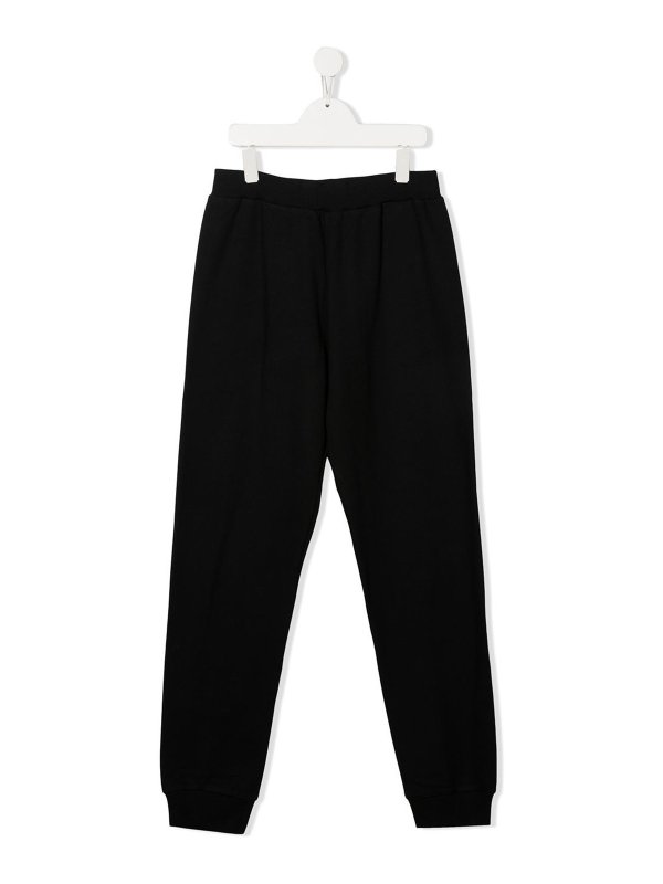 VERSACE YOUNG: jumpsuits - Teen medusa embroidery track pants