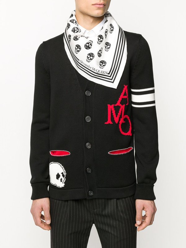 ALEXANDER MCQUEEN: Bufandas y pañuelos online - Bufanda - Blanco