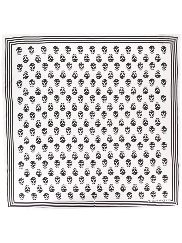 iKRIX ALEXANDER MCQUEEN: Bufandas y pañuelos - Bufanda - Blanco