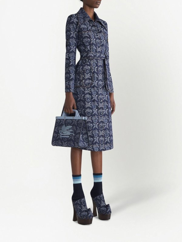 iKRIX ETRO: Handtaschen - Shopper - Blau