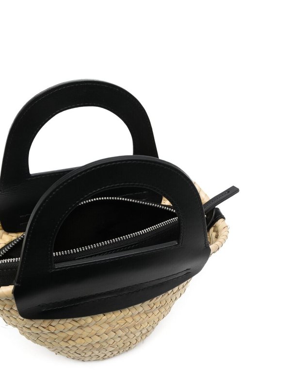 Small straw tote bag shop online: HEREU