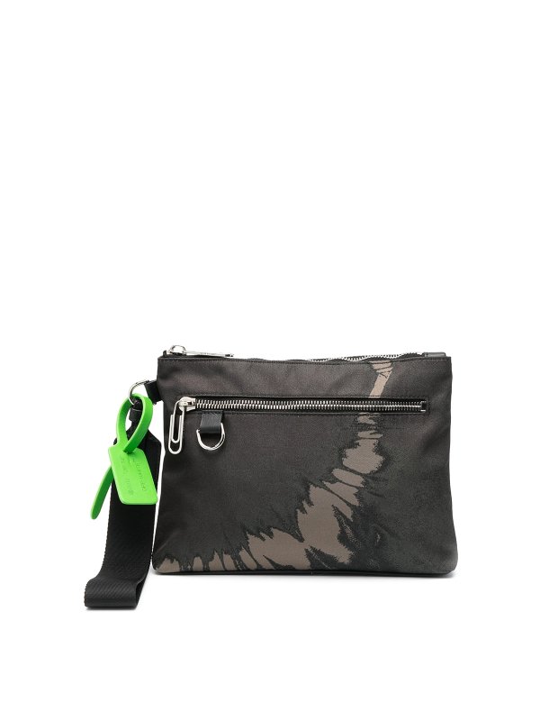 OFF-WHITE: Clutch - Sac Porté Épaule - Rouge