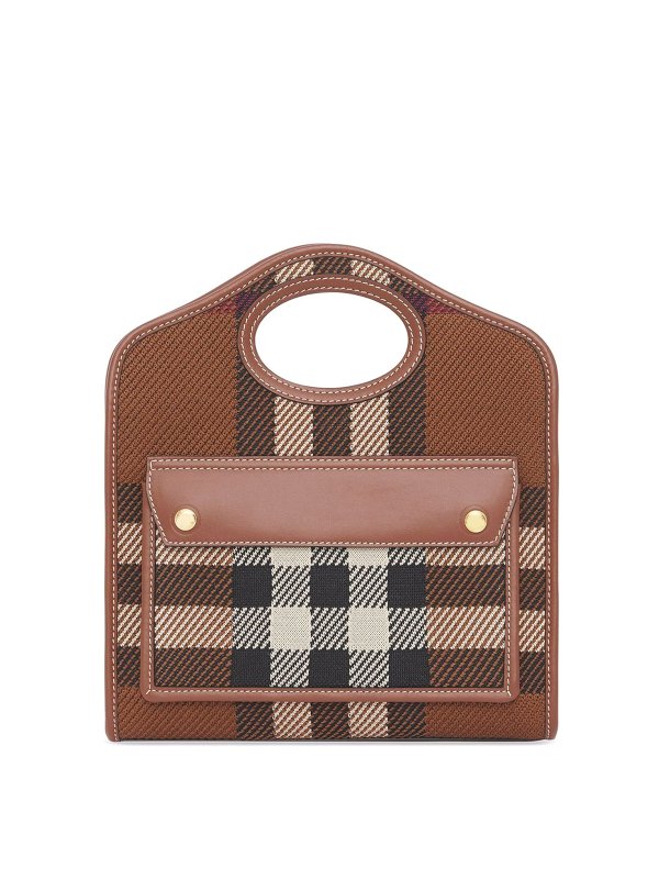 BURBERRY: Handtaschen - Shopper - Braun