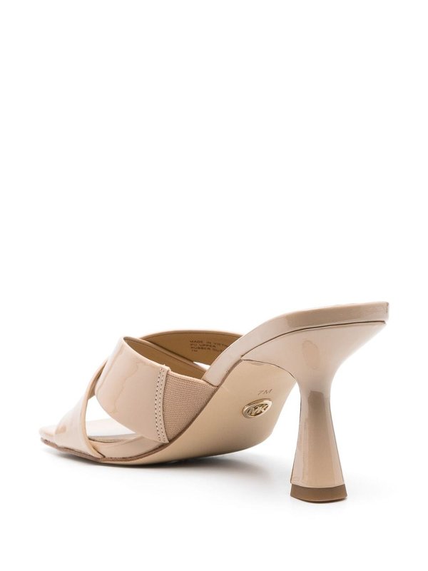 Crossover strap mules shop online: MICHAEL KORS