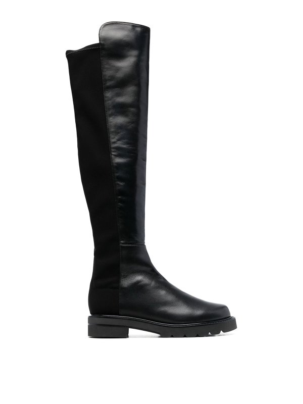 Stuart Weitzman: boots - Lift asymmetric knee boots
