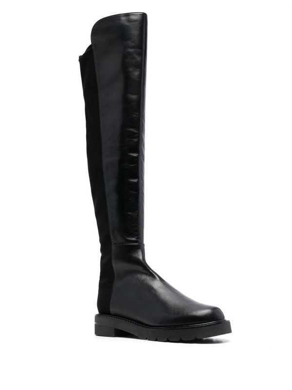 Lift asymmetric knee boots shop online: Stuart Weitzman