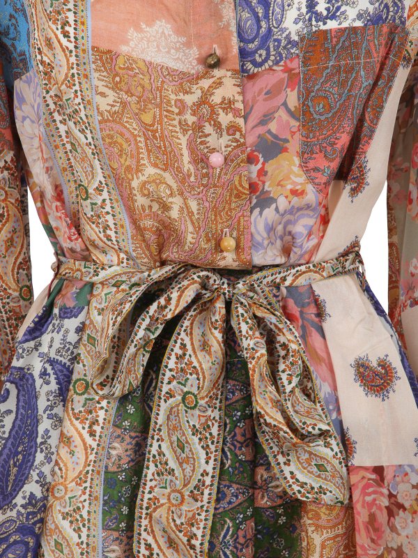 The Best Shops ZIMMERMANN: Maxikleider - Hemd - Bunt