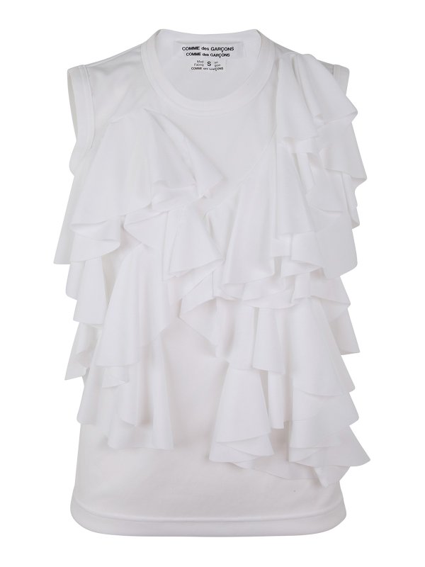 COMME DES GARCONS: シャツ - シャツ - 白