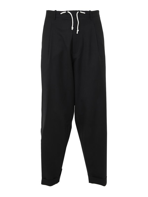 MAGLIANO: カジュアルトラウザー - カジュアルパンツ - 黒