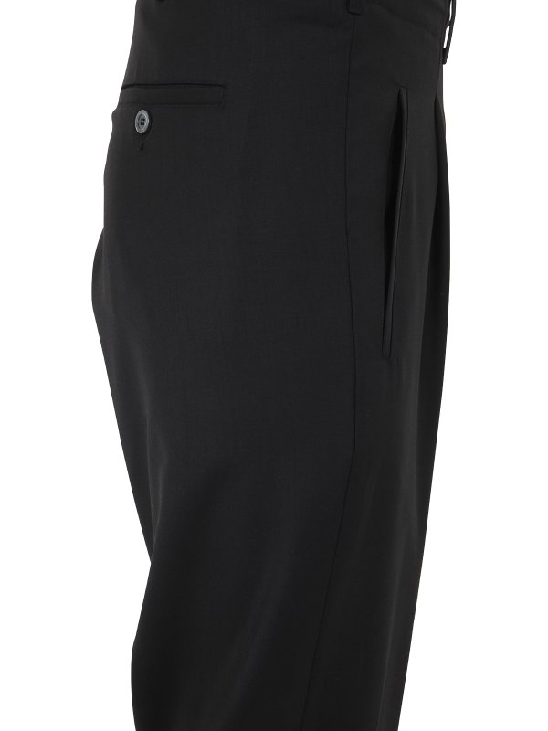 iKRIX MAGLIANO: カジュアルトラウザー - カジュアルパンツ - 黒