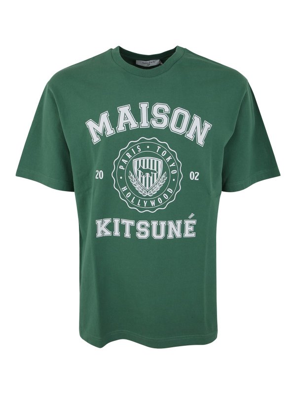 MAISON KITSUNÉ: Camisas - Camisa - Verde