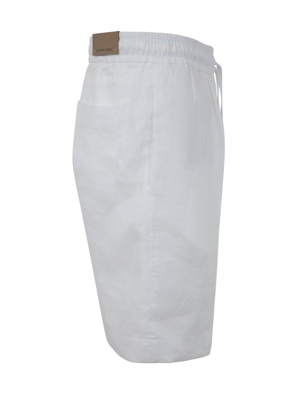 The Best Shops MICHAEL COAL: Shorts - Shorts - Weiß