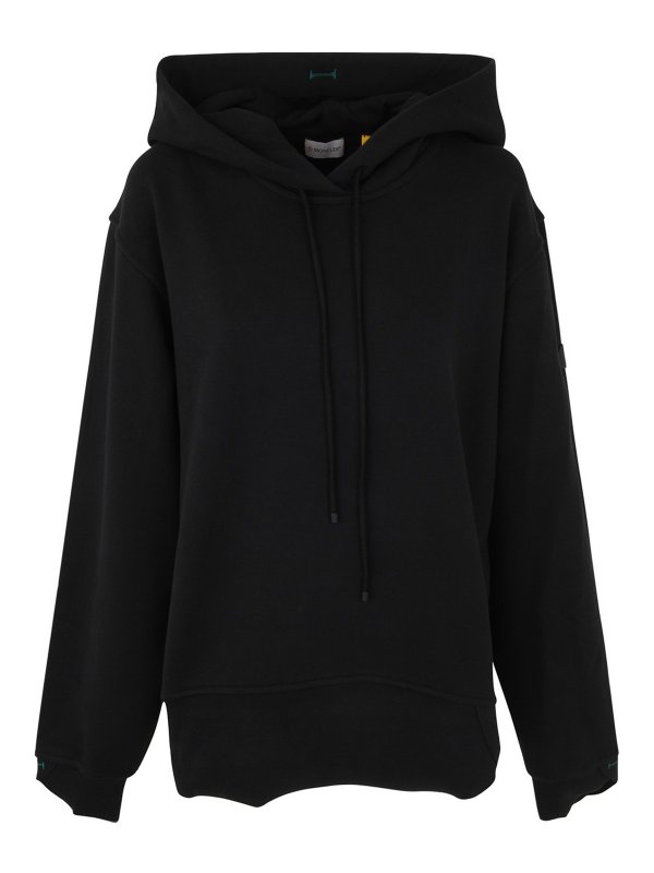 MONCLER: スウェット＆セーター - スウェットシャツ/セーター - 黒