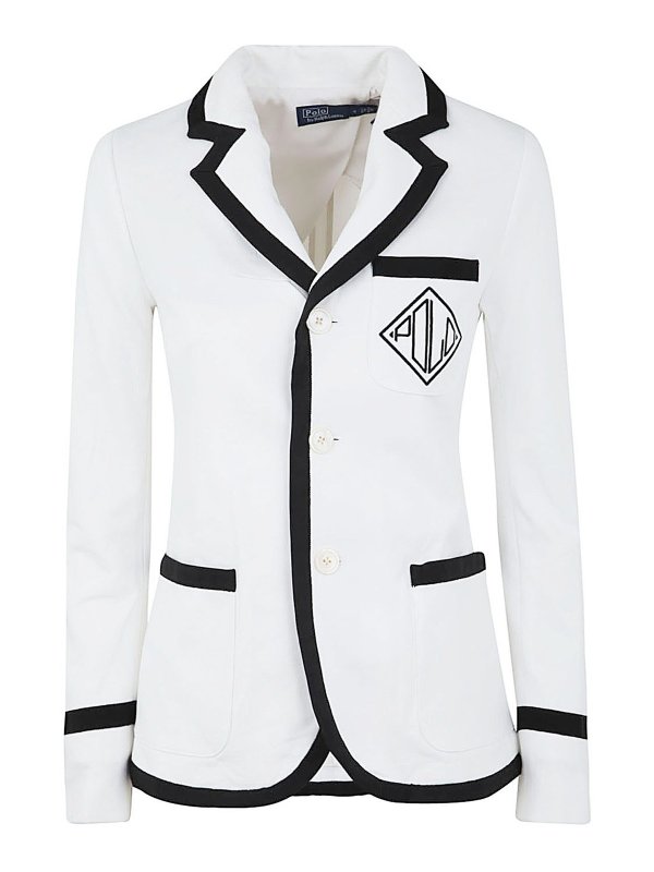 POLO RALPH LAUREN: ブレザー - ブレザー - 白